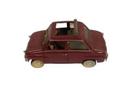 Diecast Vintage Goggomobil Revell 1/18 Maroon Car Trunk Opens