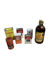 Mix Lot of Vintage Spice Containers Set of 7 Pieces