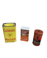 Mix Lot of Vintage Spice Containers Set of 7 Pieces
