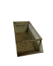 Industrial Vintage Tools and Parts Metal Storage Bin