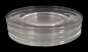 Antique Vintage Pressed Glass Dessert Plate (set of 7)