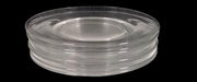 Antique Vintage Pressed Glass Dessert Plate (set of 7)