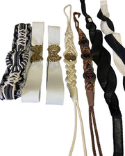 Retro Trendy Mixed Belt Lot Various Sizes Small to Petite Large Waist Belt 1980s