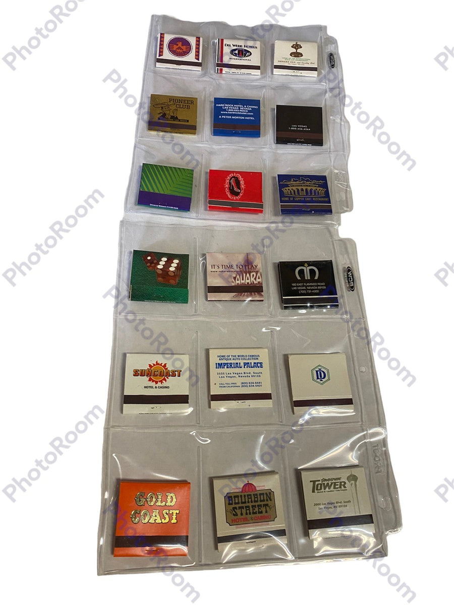 Match Book Lot Vintage Casinos Unused Unexploded Set of 18 Lot -3