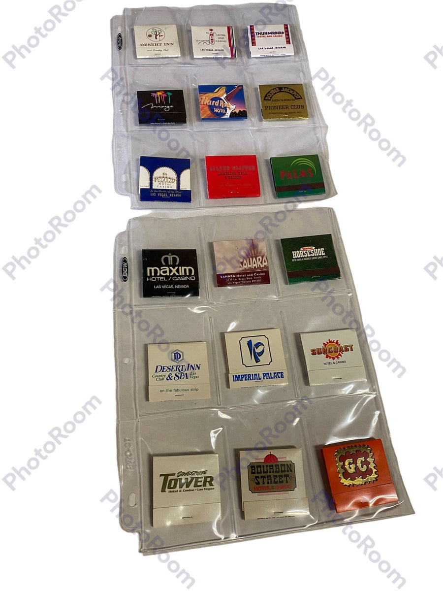 Match Book Lot Vintage Casinos Unused Unexploded Set of 18 Lot -3