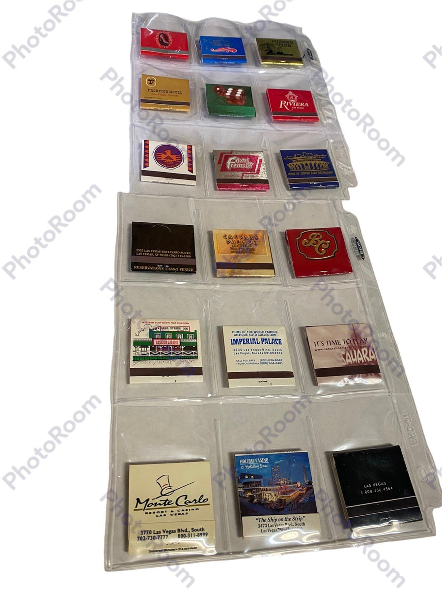 Match Book Lot Vintage Casinos Unused Unexploded Set of 18 Lot -5