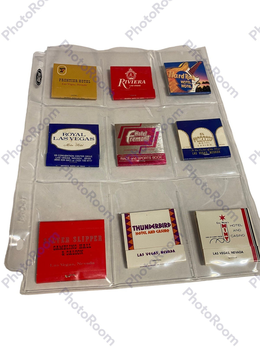 Match Book Lot Vintage Casinos Unused Unexploded Set of 18 Lot -6