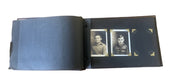 Vintage Embossed Horse Buggy Brown Leather Faux Leather Photobook 8 Photos