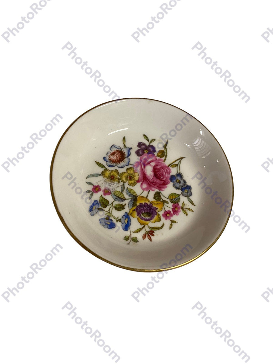Mini Trinket Dish Lot of 4, 4-5" Diameter Dainty Trinket Dishes