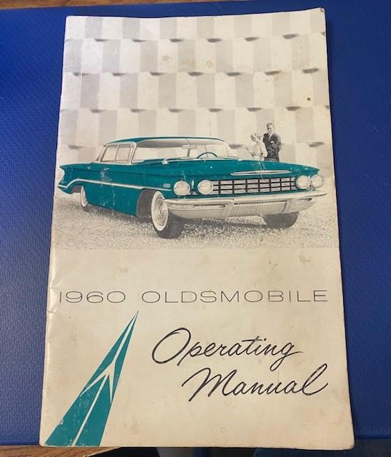 Vintage 1960 Oldsmobile Operating Manual