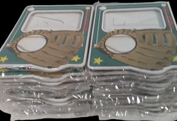 Athletic Photo Frame with Magnet and Stand - Baseball (Lot of 13)
