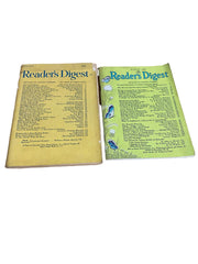 Lot of 5 Vintage Reader's Digest Books From 1942-1947
