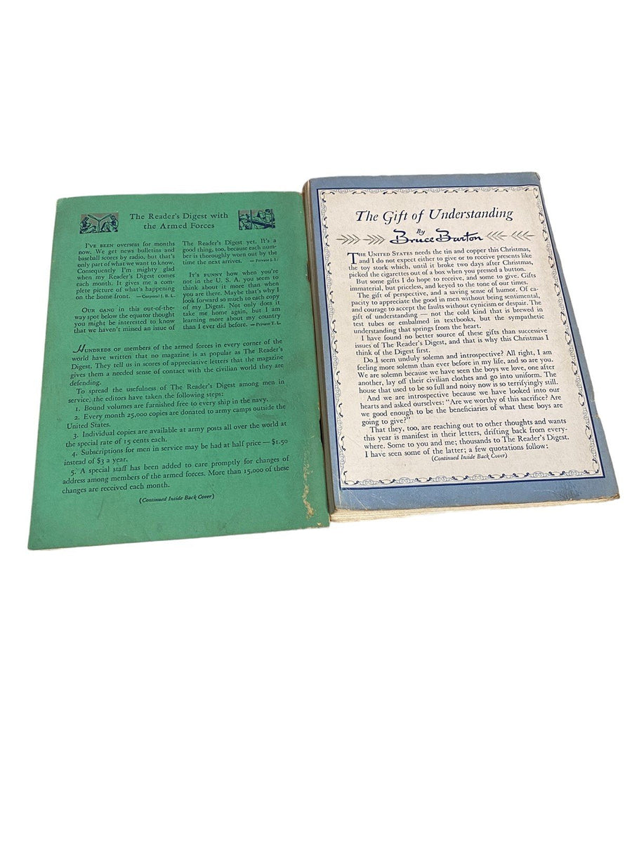 Lot of 5 Vintage Reader's Digest Books From 1942-1947