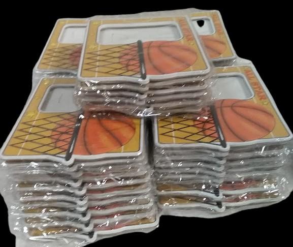 Athletic Photo Frame with Magnet and Stand - Basketball (Lot of 10)