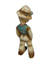 Inarco Antique Porcelain Figurine Young Boy Dressed Up Cleveland, Ohio