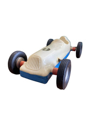 Rockette Products Vintage 1950s Toy Wind Up Race Car Cleve, Ohio