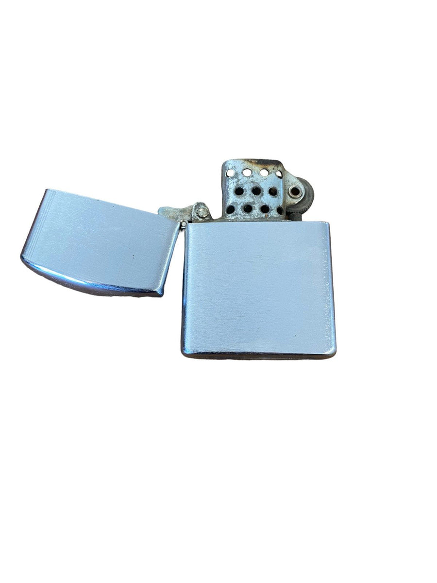 Plain Chrome Lighter Vintage Japan Refillable Zippo Lighter