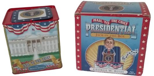 Hail to the Chief Presidential Jack in the Box George W Bush 2001