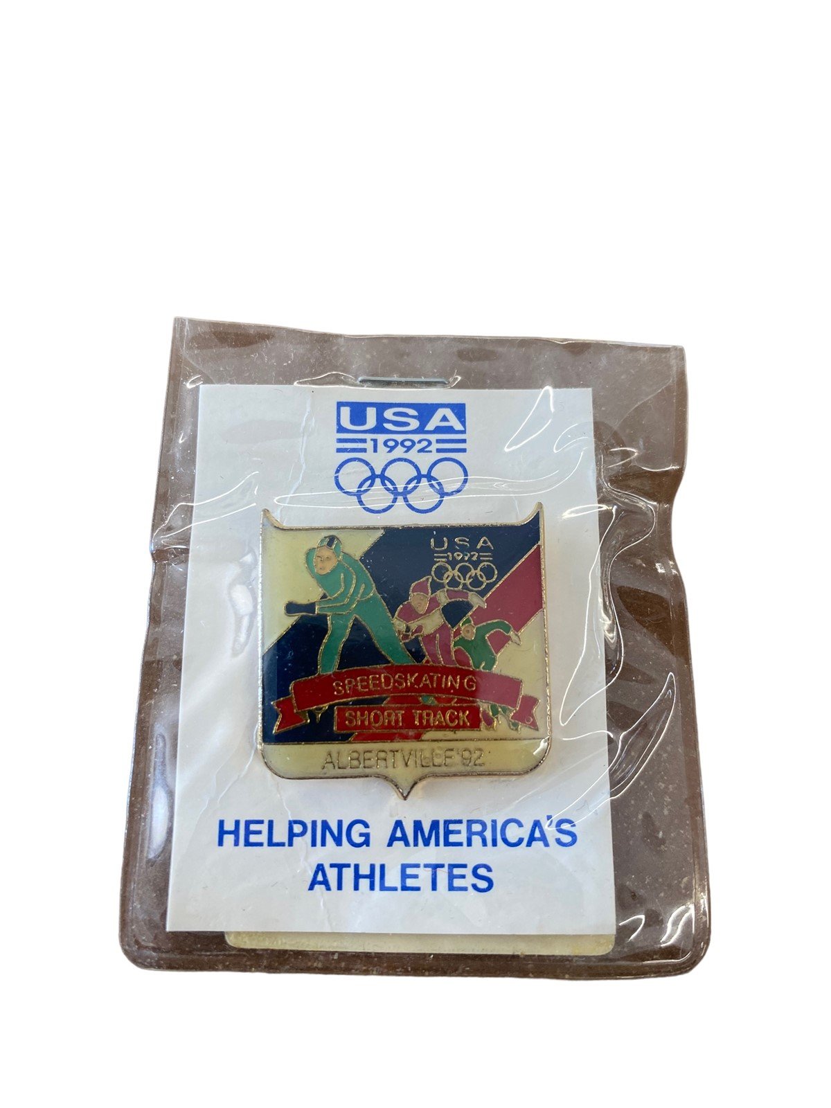 USA Olympics Barcelona and Albertville Collectors Pin Set of 3 1992 Olympics