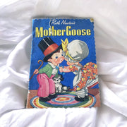 Ruth Newton's Mother Goose Antique 1943 Copy Paper Illustration Children's Book