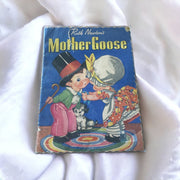 Ruth Newton's Mother Goose Antique 1943 Copy Paper Illustration Children's Book