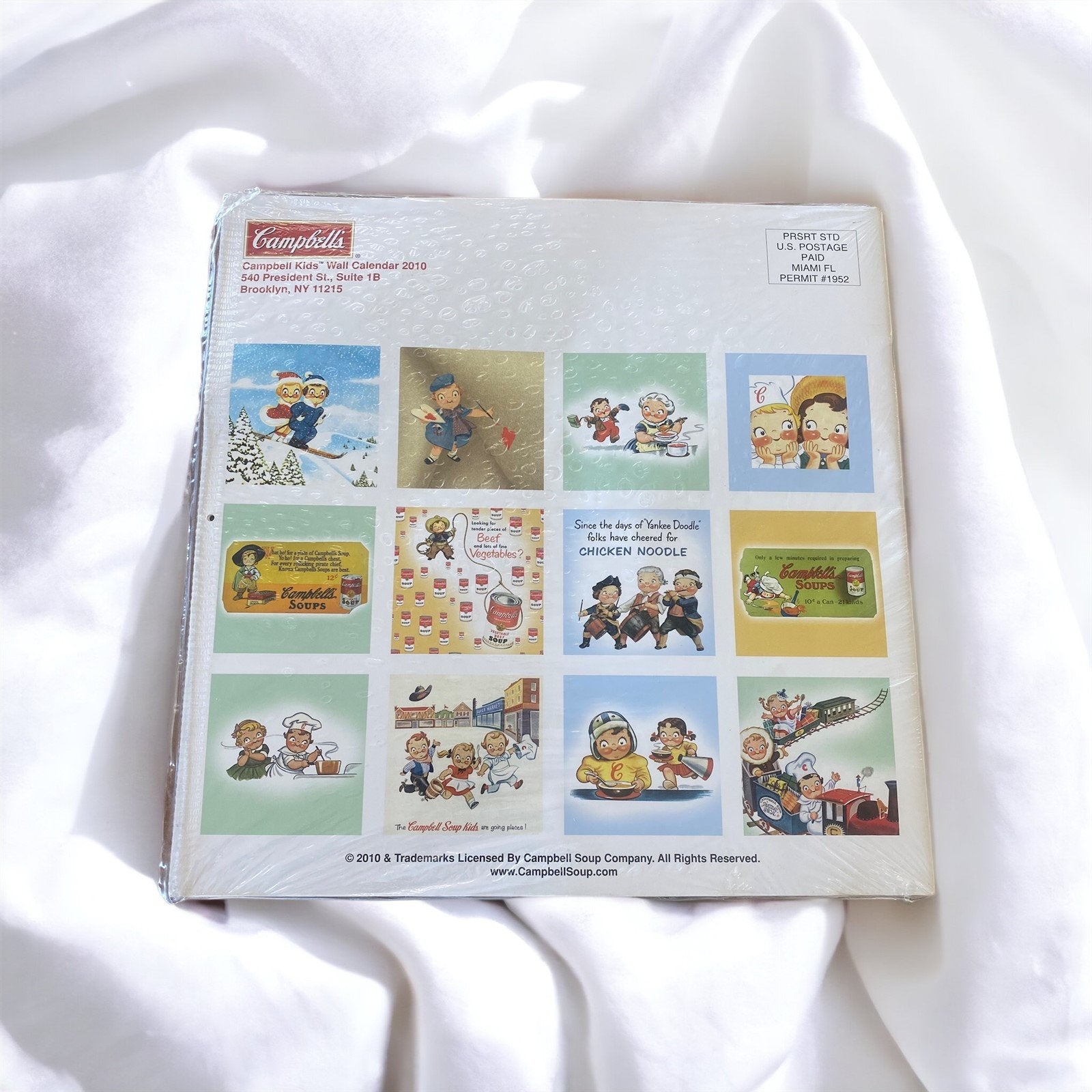 Campbell Kids Vintage Calendar Reprint for 2010