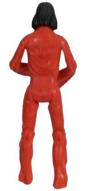 Antique Chief Geronimo Vintage Action Figure Louis Marx Set of 2 Orange White