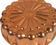 Copper Jello Molds Vintage Oval Heart-Shaped Large Round