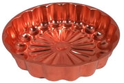 Copper Jello Molds Vintage Oval Heart-Shaped Large Round