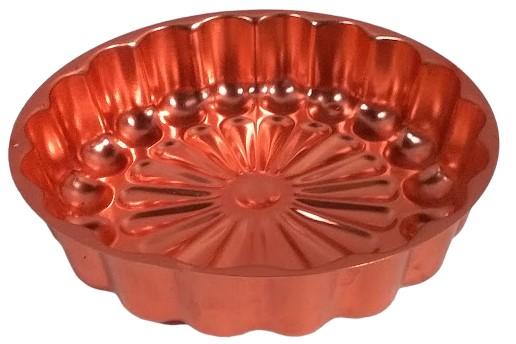 Copper Jello Molds Vintage Oval Heart-Shaped Large Round