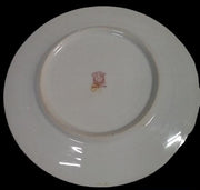 Handpainted Vintage Noritake Yellow Body Floral Salad Plate (set of 4)