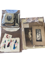 Antique Vintage Photo Postcard Lot for Scrapbook Junk Journal Arts and Crafts