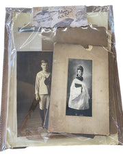 Antique Vintage Photo Postcard Lot for Scrapbook Junk Journal Arts and Crafts