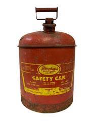 Eagle Vintage Safety Gas Tank, Brookins Service Station Equipment