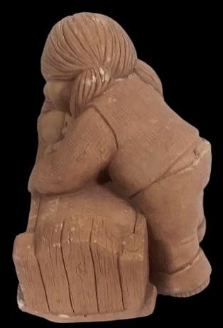 Antique Fannykins Bundle of Joy Vintage Statue Mother and Child