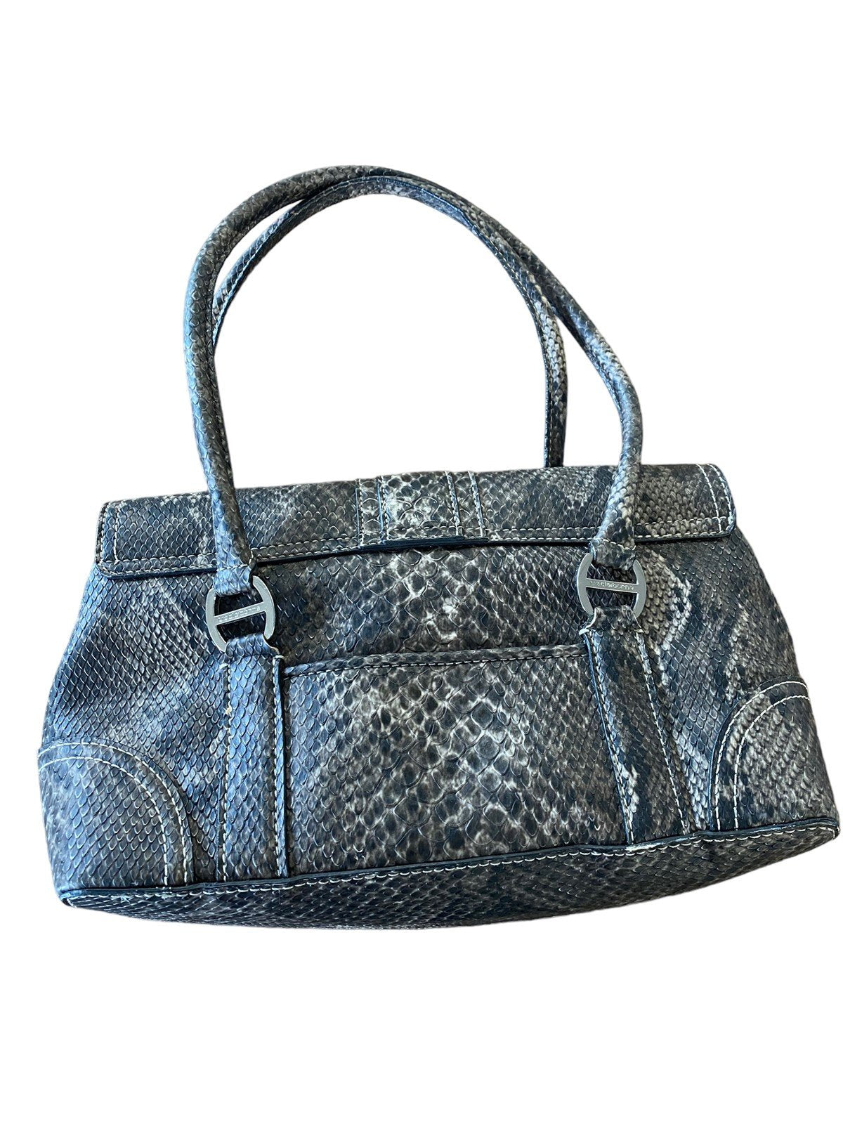 Y2K Liz Claiborne Faux Snake Skin Shoulder Purse