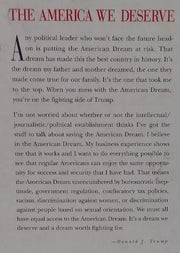 The American We Deserve (Hardback) by Donald J Trump First Edition