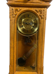 D and A Wall Clock Vintage Needs Pendulum Attached