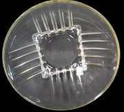 Antique Federal Glass Vintage Park Avenue Clear Dessert Bowl Set of 2