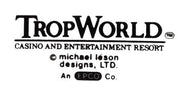 Michael Leson Lionel Train Logo TropWorld Casino Entertainment Trinket Box