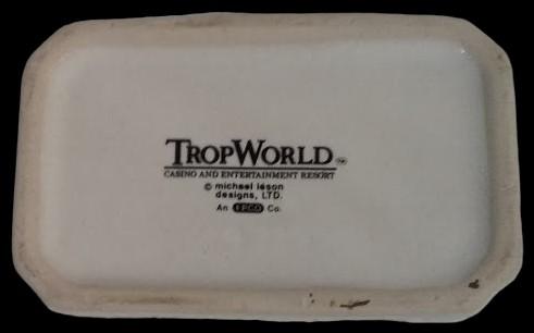 Michael Leson Lionel Train Logo TropWorld Casino Entertainment Trinket Box