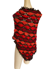 Handmade Vintage Crocheted Women's Shawl