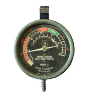 Engine Vacuum Fuel Pump Tester Gauge Vintage Rustic Model 2 Harvey E Hanson Co.