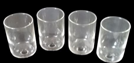 Antique Federal Glass Vintage Nordic Midnight MCM Stemware (set of 6)