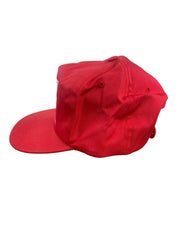 Elvis Presley Vintage Snapback Cap Red with Stamp Design