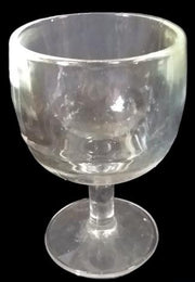 Beer Goblet Vintage Heavy Set of 4