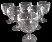 Beer Goblet Vintage Heavy Set of 4