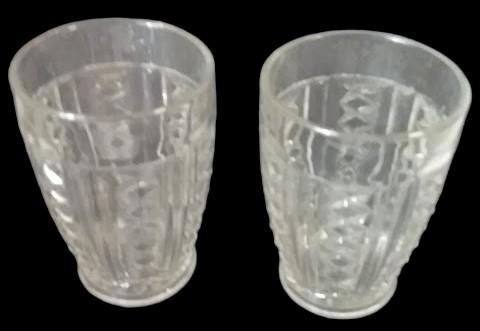 12 Drinking Glasses Various Shapes Sizes Colors and Designs