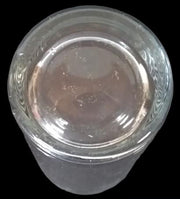4 Drinking Glasses with Etched Stripes Possibly Anchor Hocking