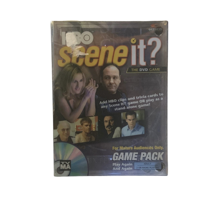 HBO Scene It? Adult Trivia Game Pack Disc DVD Cards TV Mature